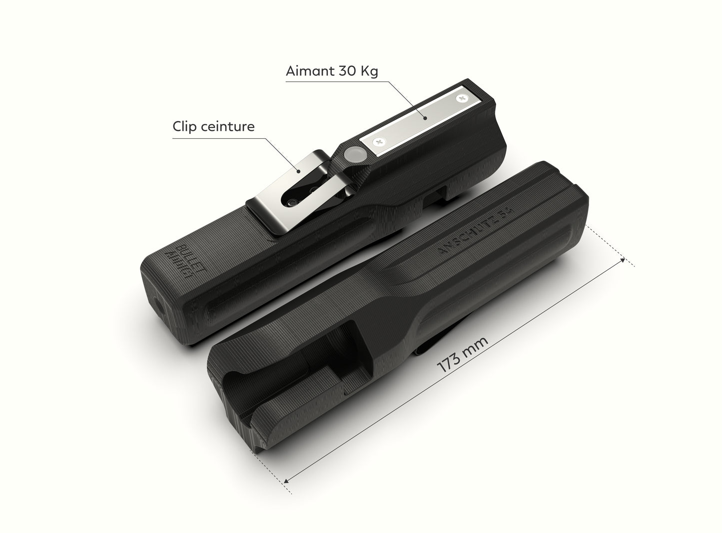 BOLZENHOLSTER / MAGNETISCHER BOLZENHOLSTER