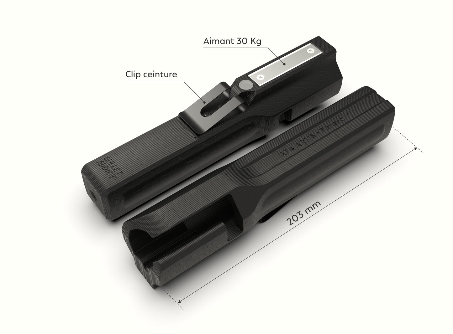 BOLZENHOLSTER / MAGNETISCHER BOLZENHOLSTER