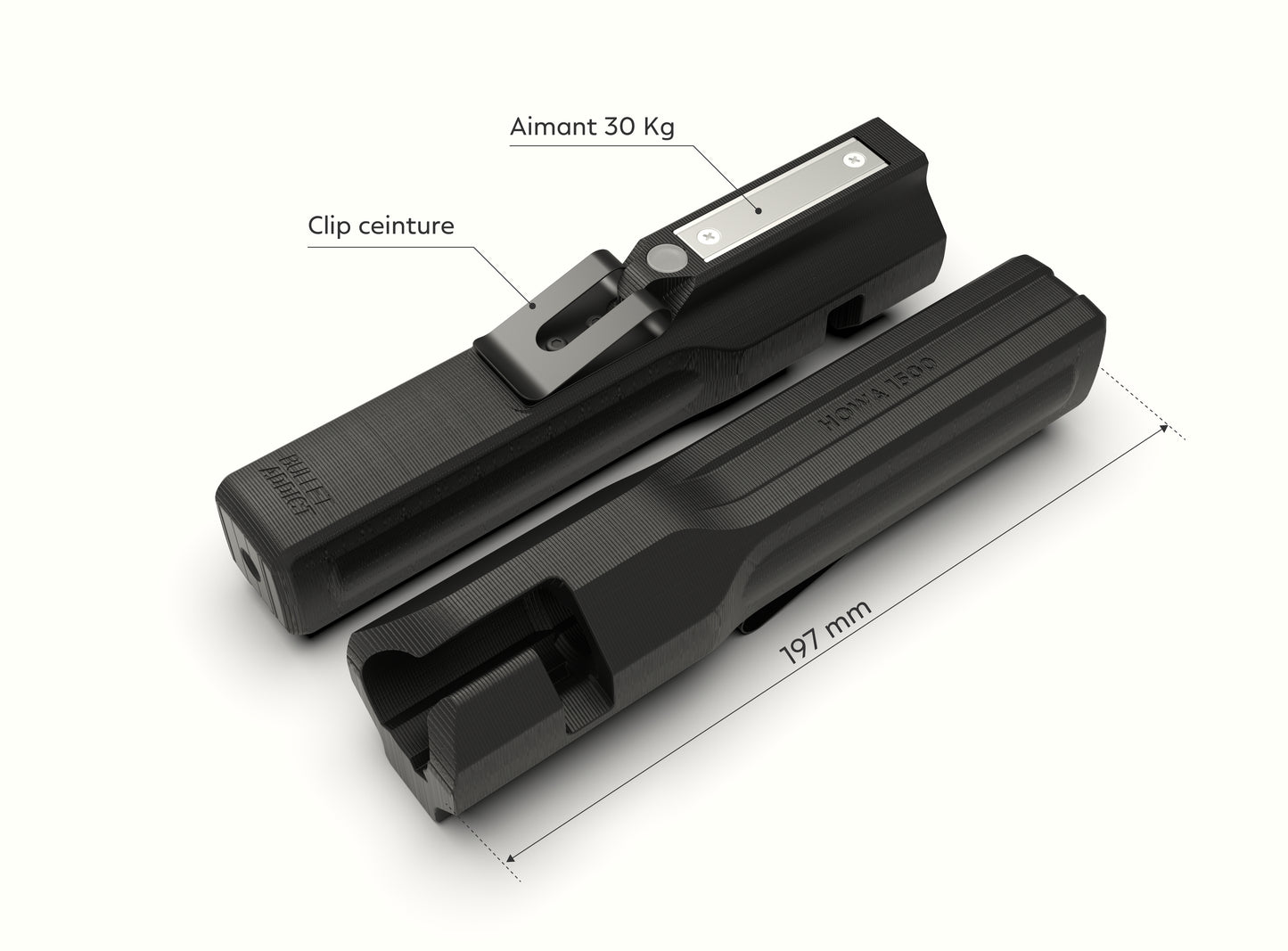BOLZENHOLSTER / MAGNETISCHER BOLZENHOLSTER