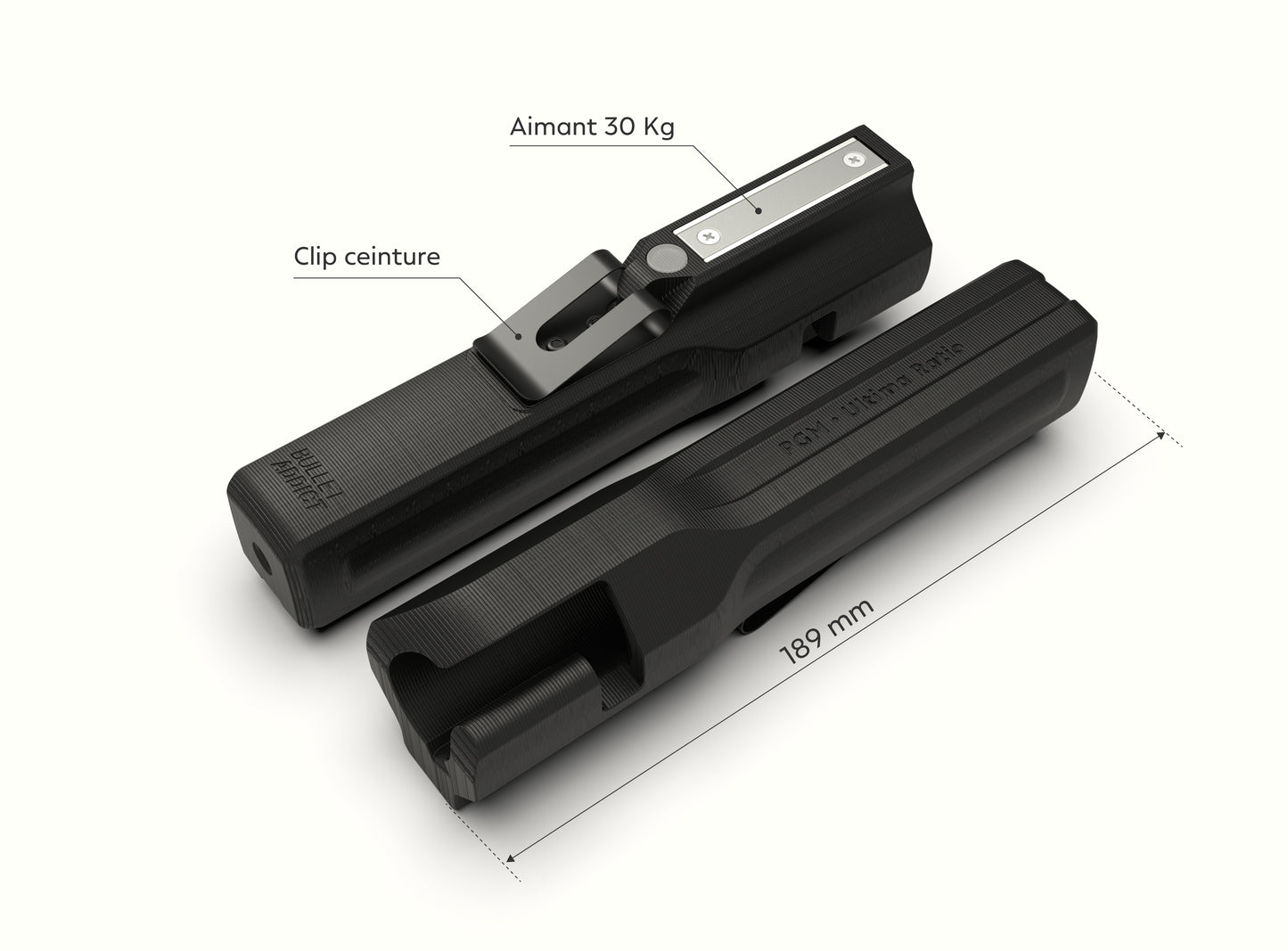 BOLZENHOLSTER / MAGNETISCHER BOLZENHOLSTER