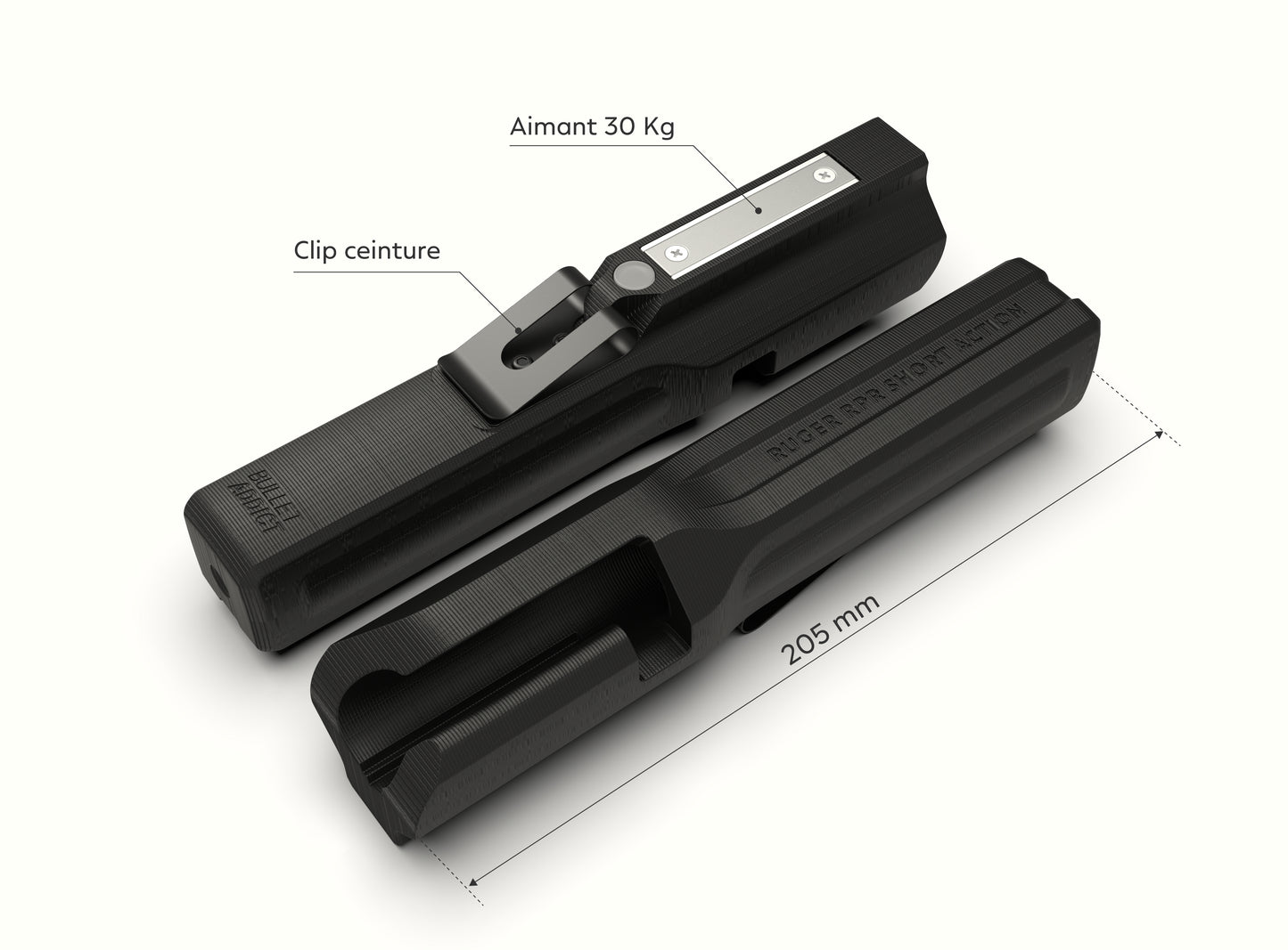 BOLZENHOLSTER / MAGNETISCHER BOLZENHOLSTER
