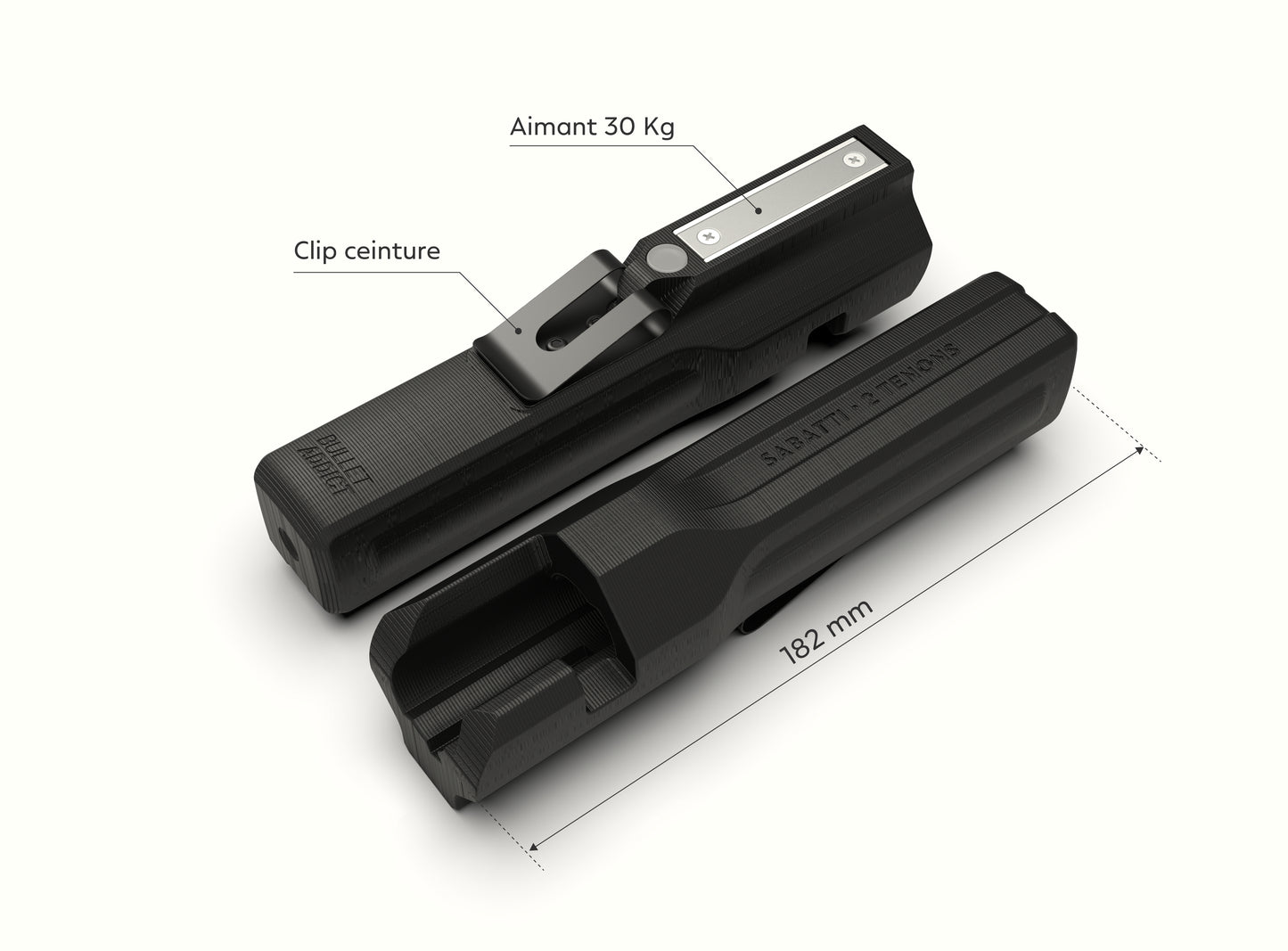 BOLZENHOLSTER / MAGNETISCHER BOLZENHOLSTER