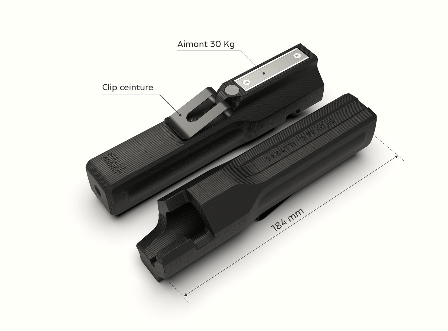 BOLZENHOLSTER / MAGNETISCHER BOLZENHOLSTER