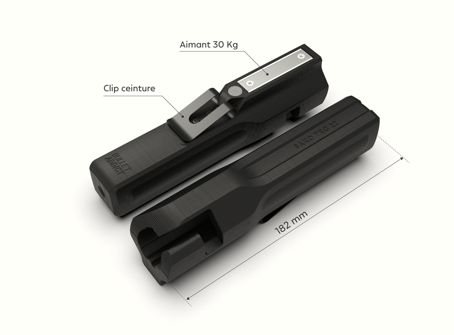 BOLZENHOLSTER / MAGNETISCHER BOLZENHOLSTER