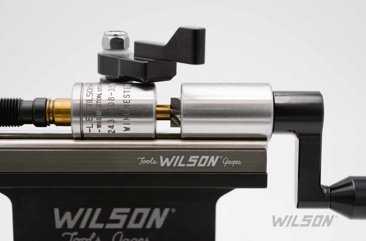 Case Trimmer L.E. Wilson avec Kit Micrométrique