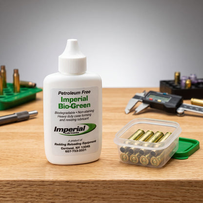 Redding Imperial Bio-Green Case Lube, lubrifiant douilles rechargement