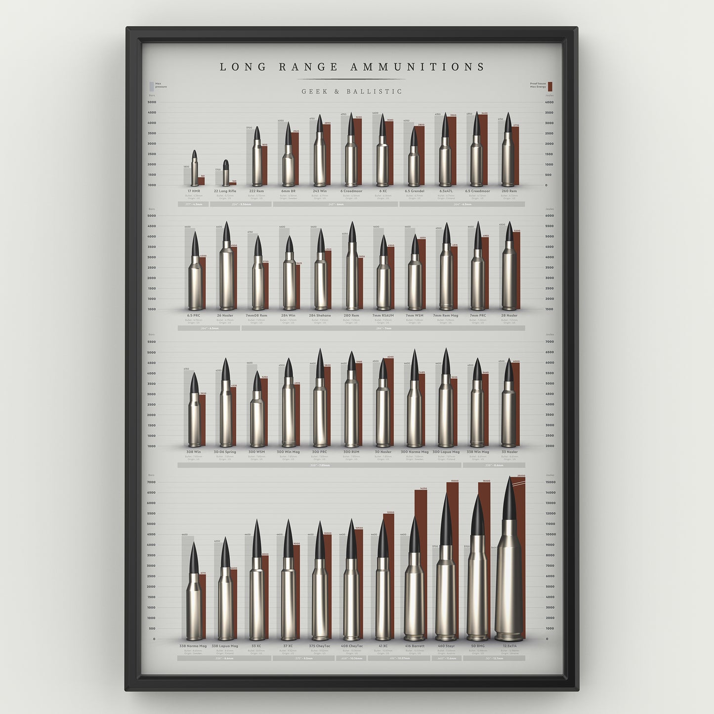 POSTER Long Range Ammunition