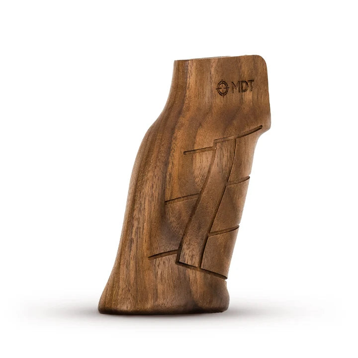 Poignée MDT Pistol Grip Wood en Noyer Noir