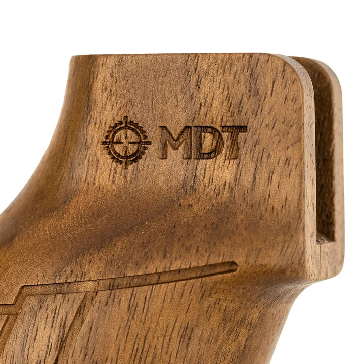 Poignée MDT Pistol Grip Wood en Noyer Noir