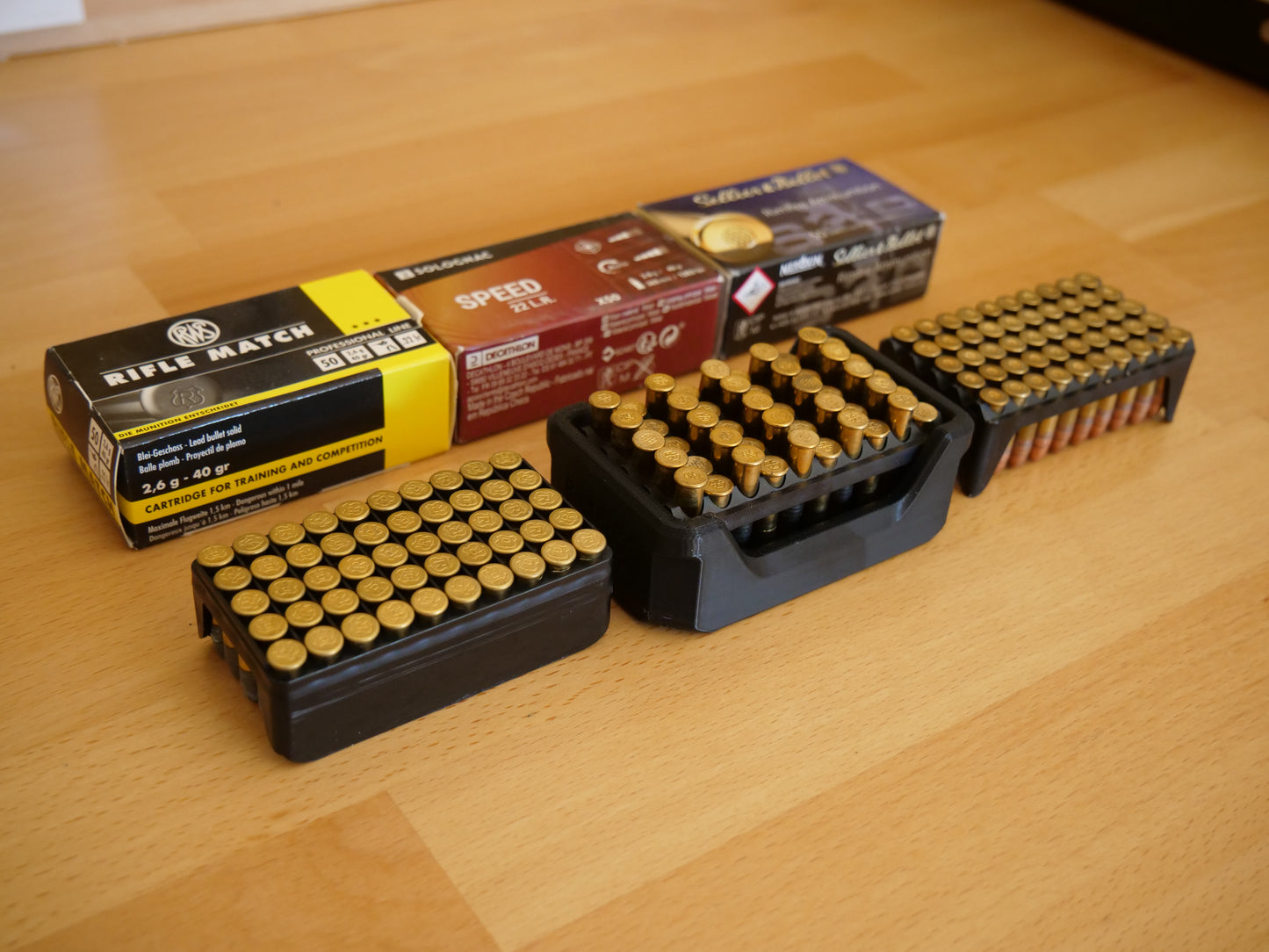 SUPPORT DE MUNITIONS 22 LR