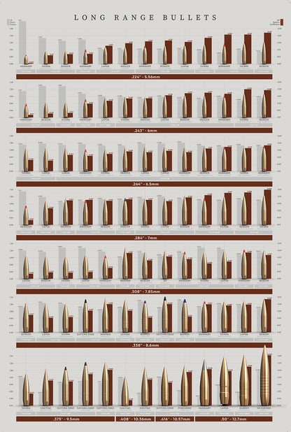 POSTER Long Range Bullets