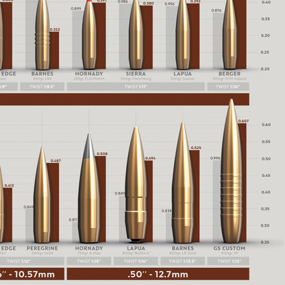 POSTER Long Range Bullets