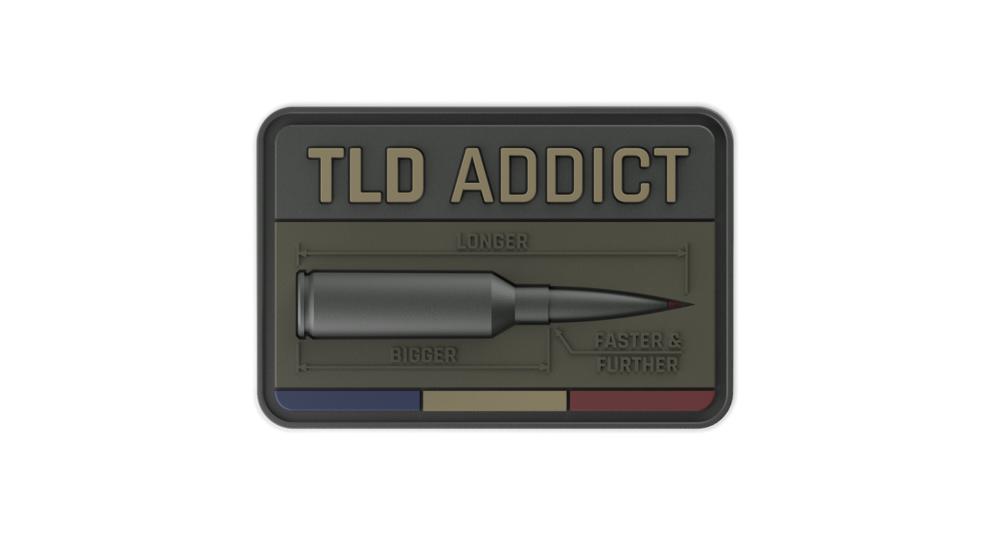 Ecusson patch velcro munition TLD ADDICT