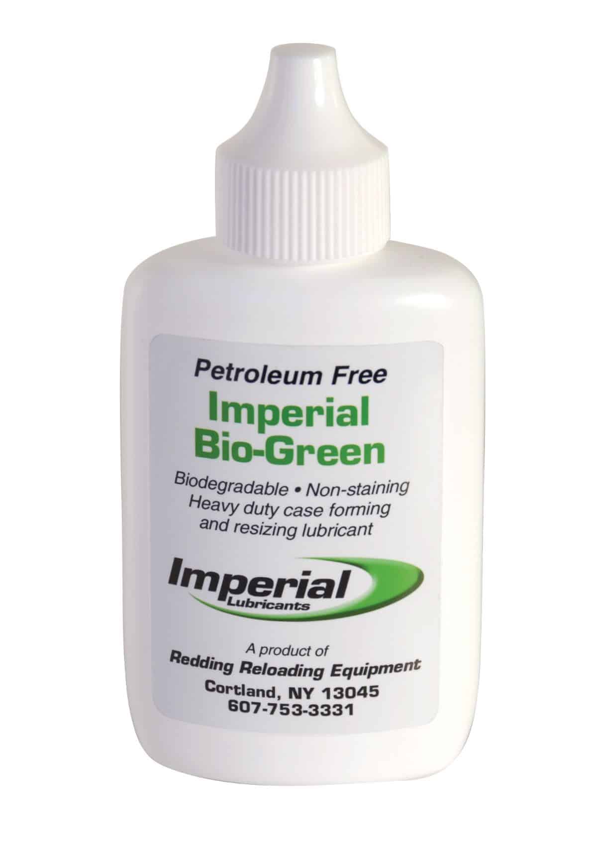 Redding Imperial Bio-Green Case Lube, lubrifiant douilles rechargement