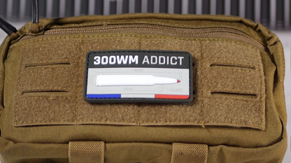 Ecusson patch velcro munition 300 WM ADDICT