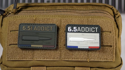 6.5 Creed ADDICT ammunition velcro patch patch