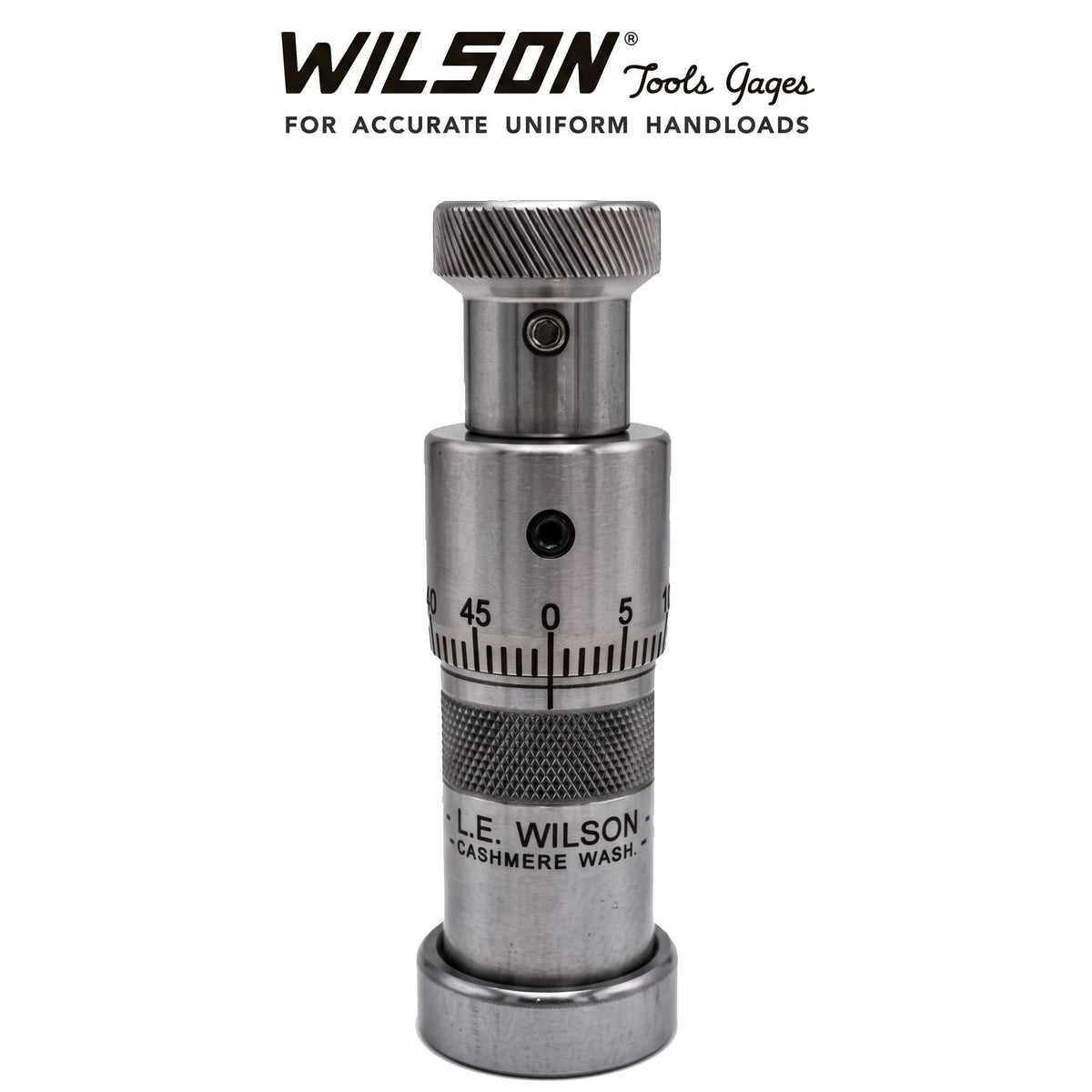 Positionneur de Balle L.E. Wilson (L.E. WILSON Bullet Seater) Divers calibres